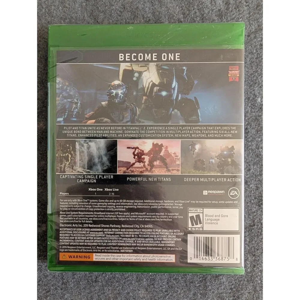 NEW Titanfall 2 Xbox One Game - Factory Sealed Brand New NIB